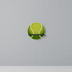 TENIS POINT Round Art Shelf In Black Finish