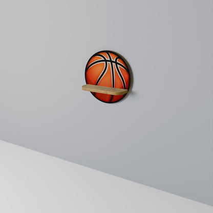 BASKETBALL LUST Rund Konsthylla I Ekeffekt