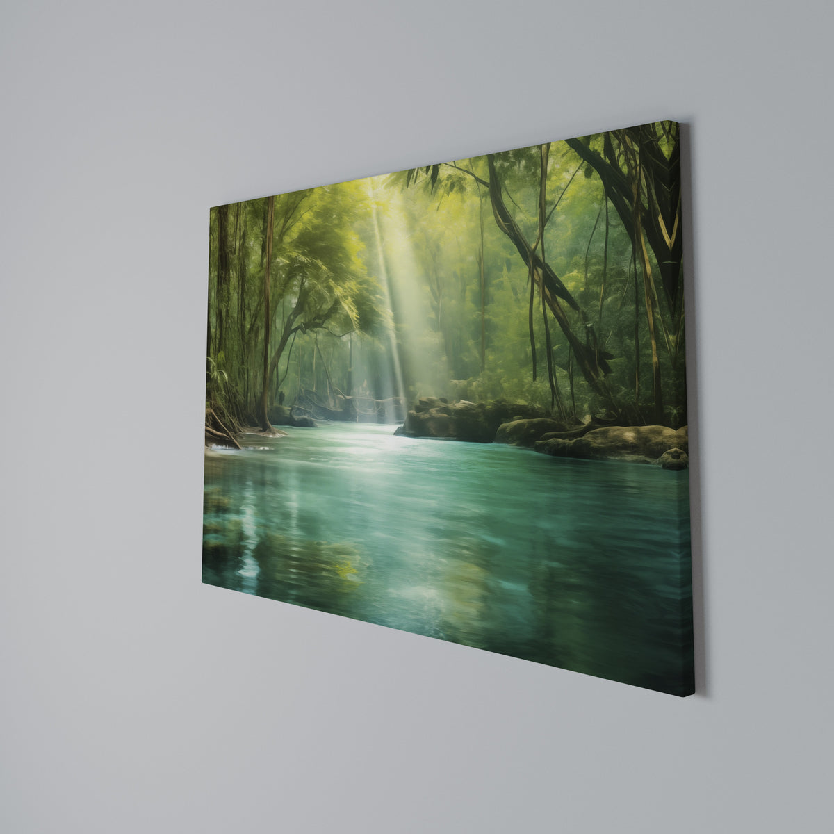 SERENE REFLECTIONS Horizontal Canvas Print