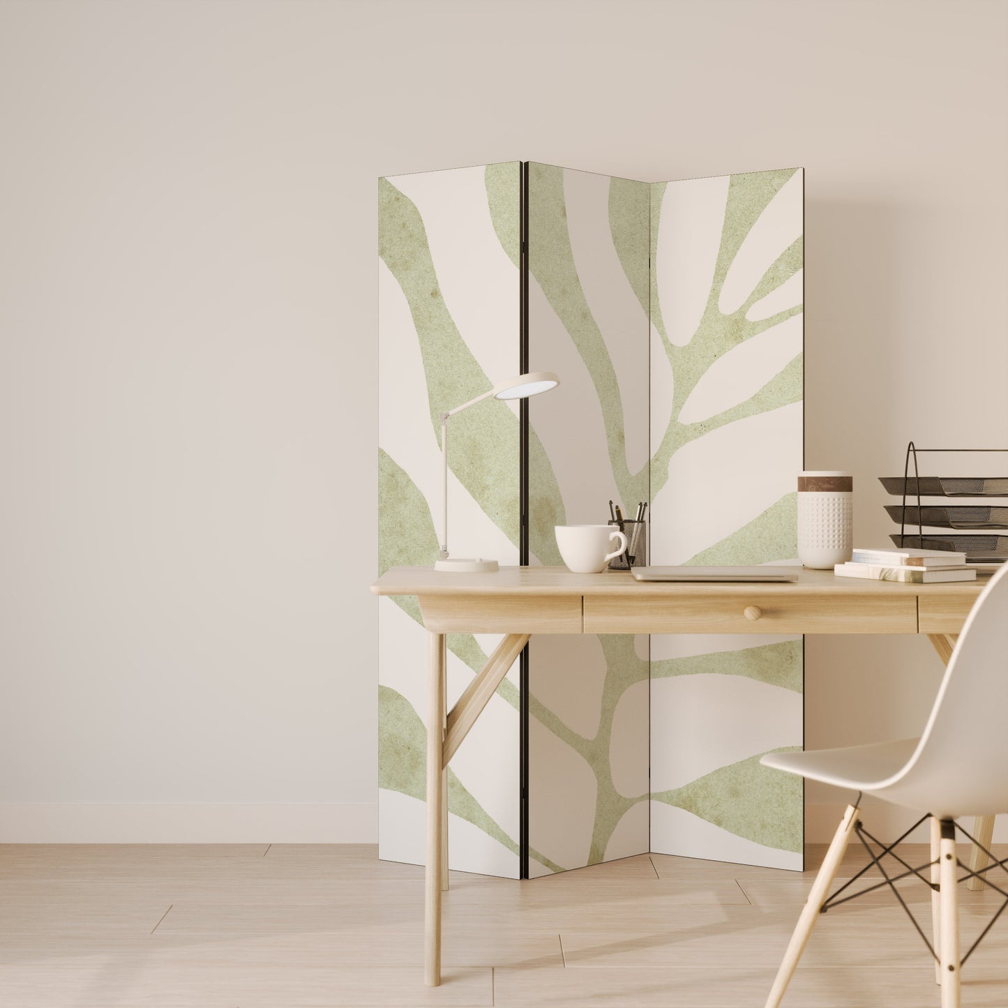 BOTANICAL SPARK Decorative 3-Panel Room Divider