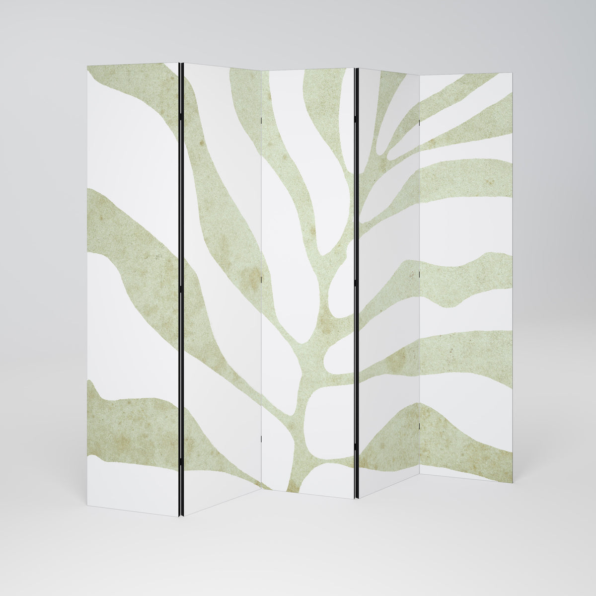 BOTANICAL SPARK Dekorativ rumsavdelare – 5 paneler