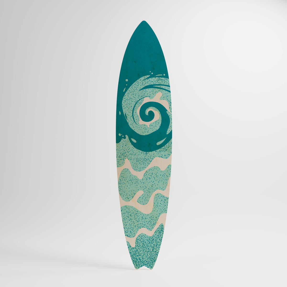 AQUA HELIX Surfboard Decorative Panel