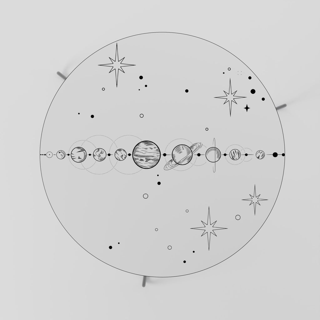 GALAXY OUTLINE Soffbord