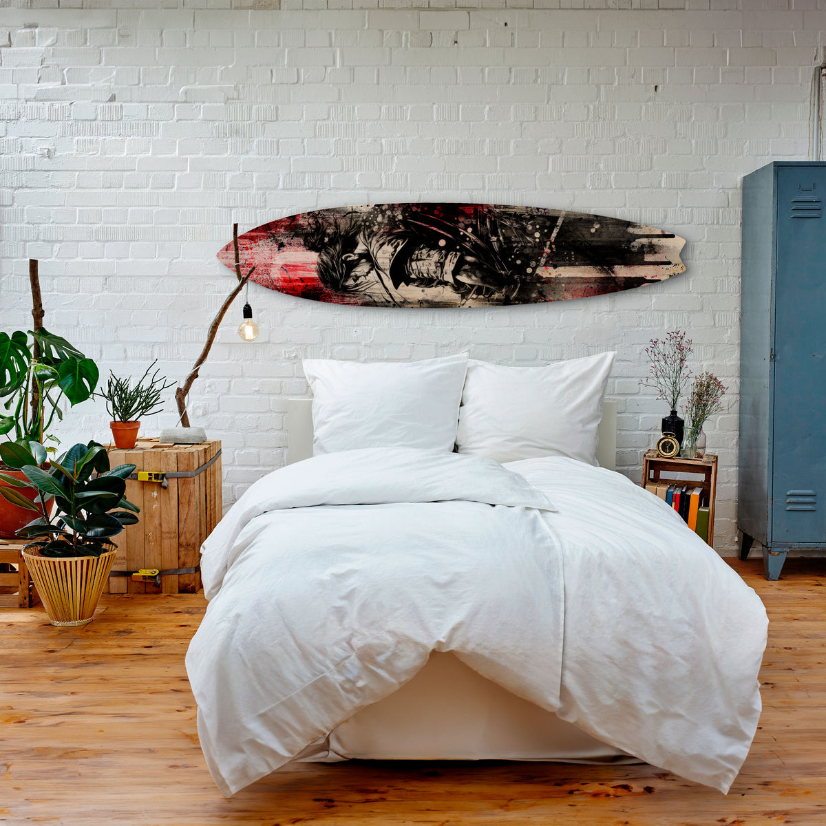 ARTIST ON THE EDGE Dekorativ Surfbräda