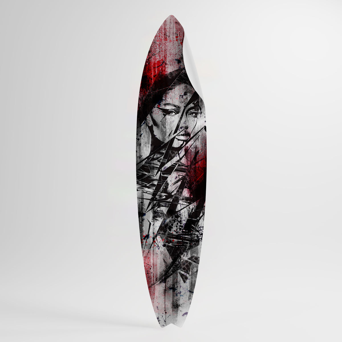CRIMSON ECHO Väggdekal surfbräda