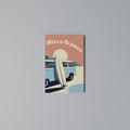 HELLO SUMMER Vertical Canvas Print