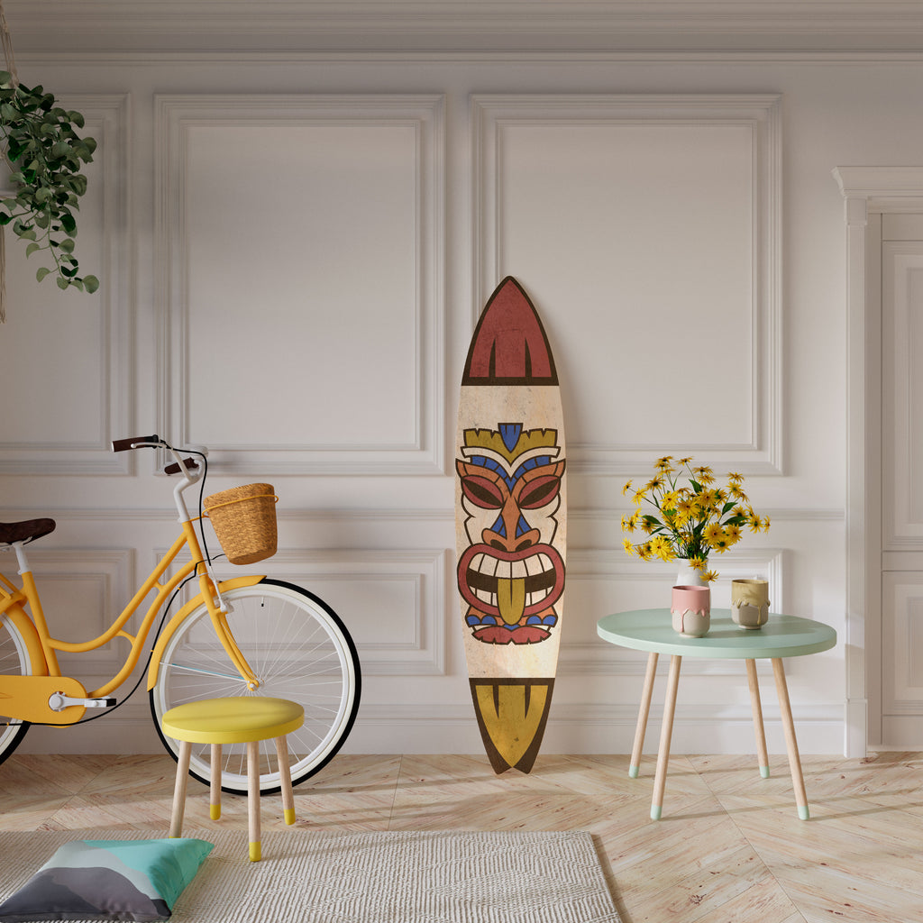 TOTEM TIKI Dekorativ Surfbräda