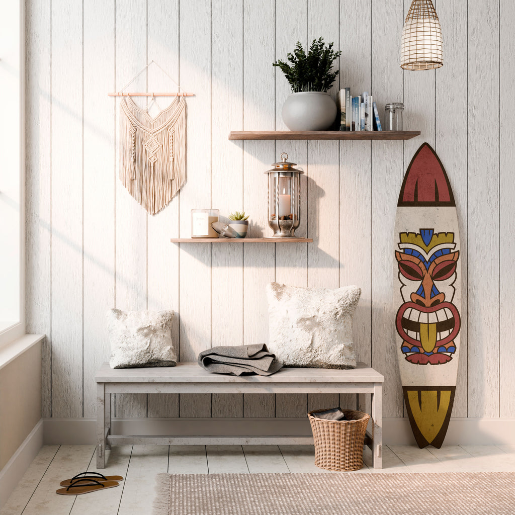 TOTEM TIKI Dekorativ Surfbräda