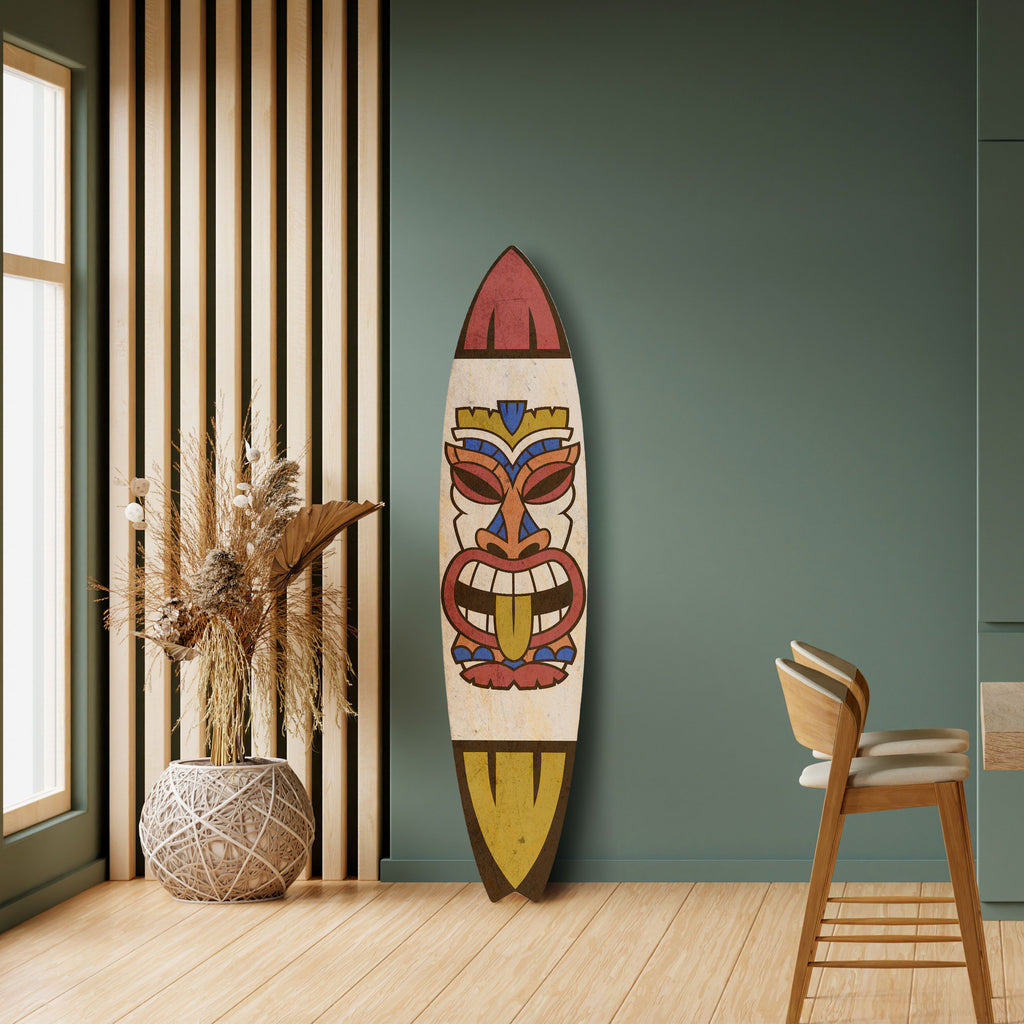 TOTEM TIKI Dekorativ Surfbräda