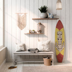 TIKI TOTEM Dekorativ Surfbräda