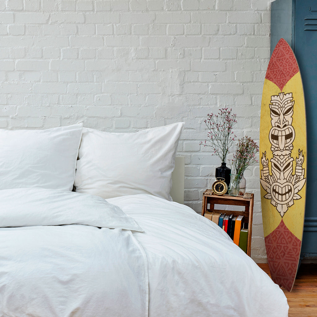 TIKI TOTEM Dekorativ Surfbräda