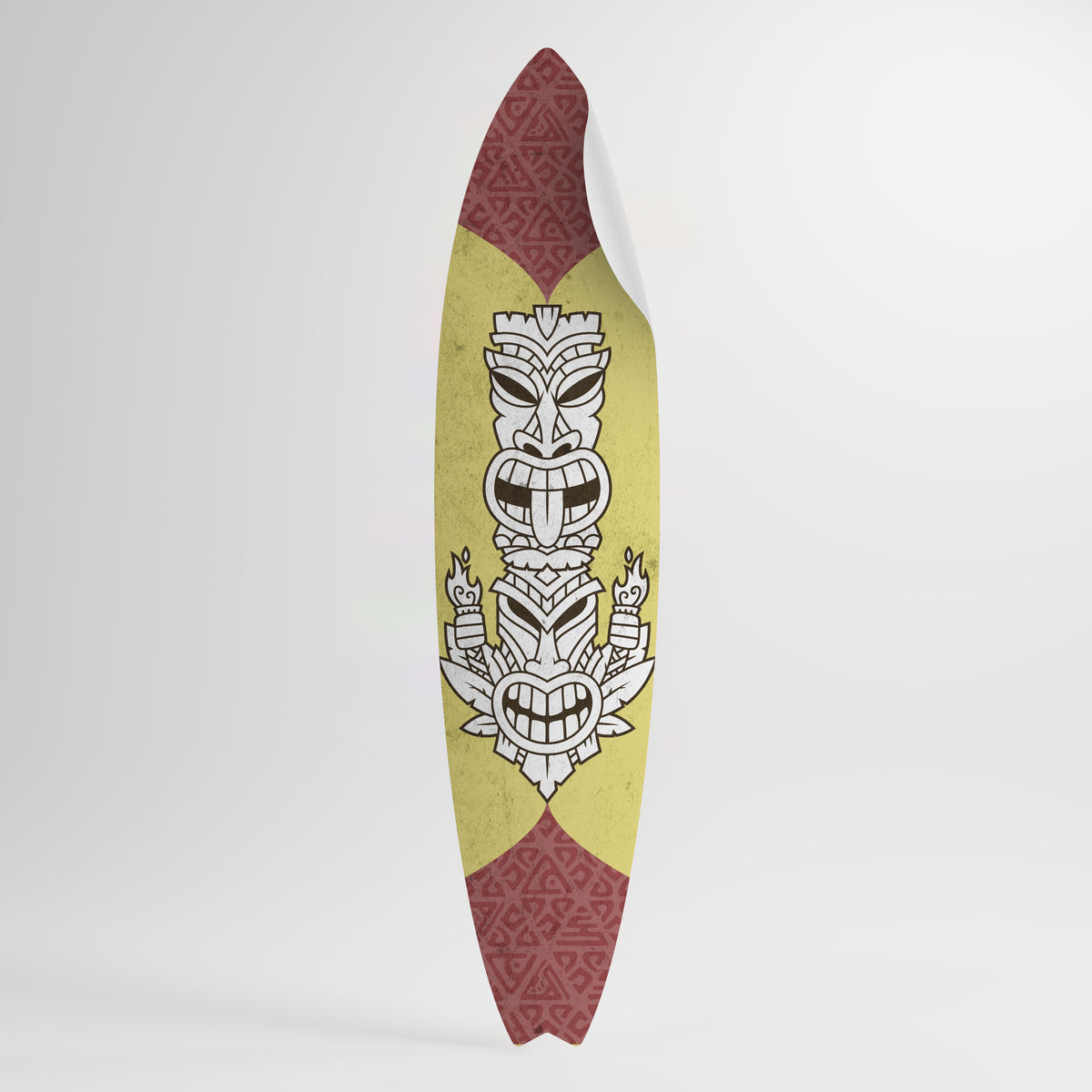 TIKI TOTEM Väggdekal surfbräda