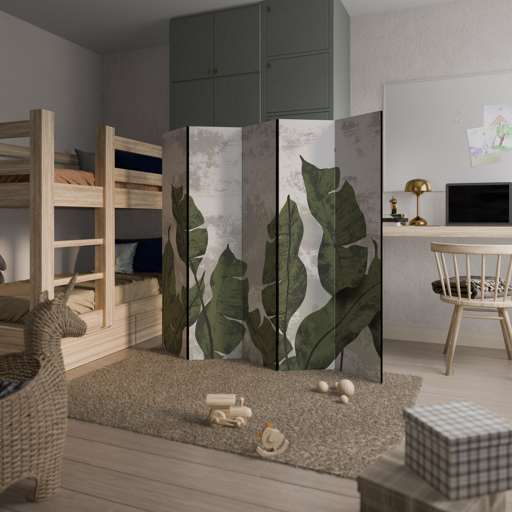 LEAF ECHO Dekorativ rumsavdelare med 5 paneler