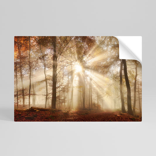 WHISPERS OF AUTUMN Självhäftande Horisontell Poster