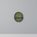 DANDELION HOLD Oval konsthylla i svart finish