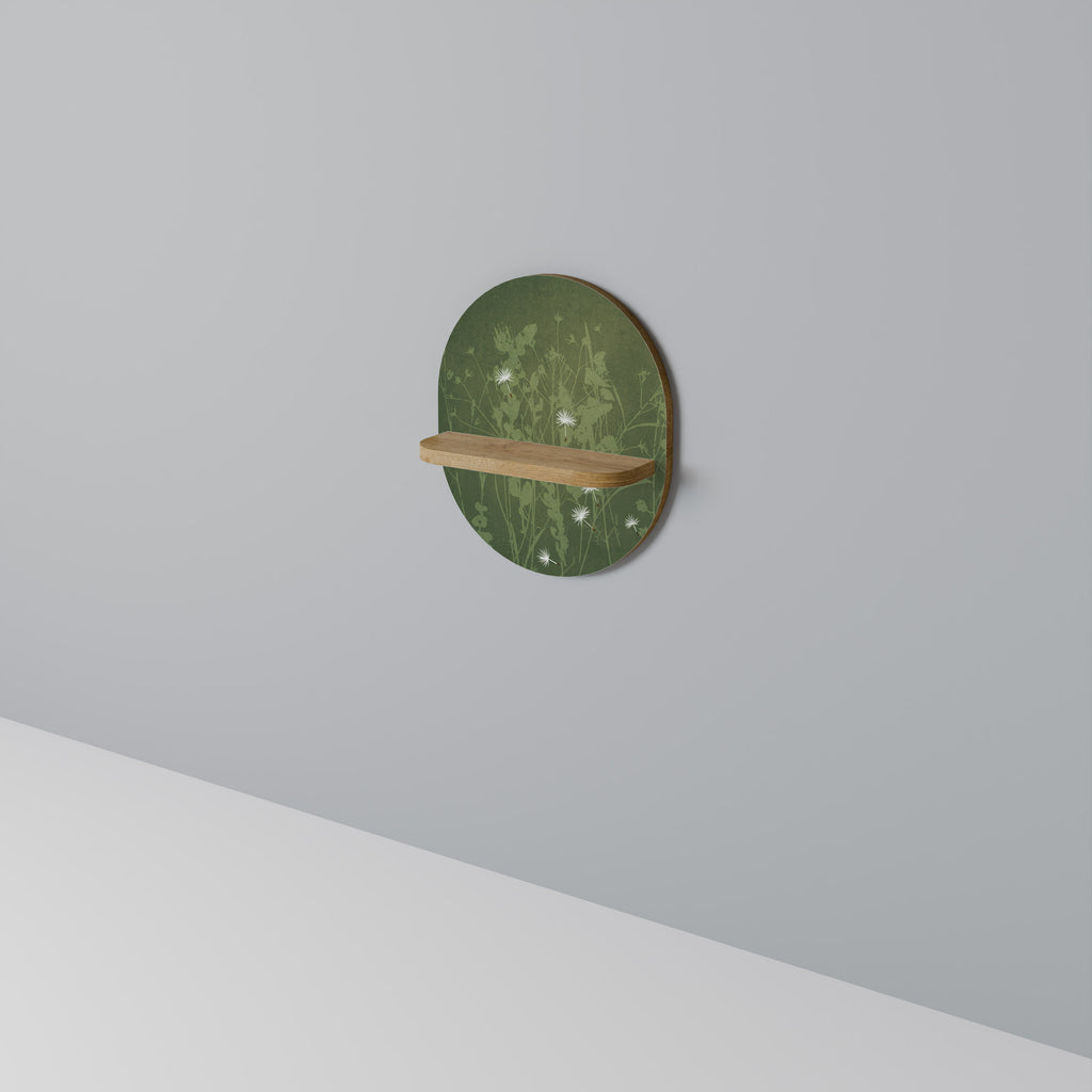 DANDELION HOLD Oval Art Hylla I Ekeffekt
