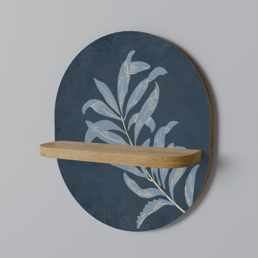 SHADOW BRANCH Oval Art Hylla I Ekeffekt