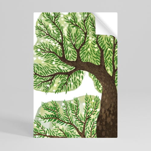 WILDERNESS DASH Självhäftande Vertikal Poster