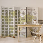 MORSE AND KNOTS Rumsavdelare 6 paneler