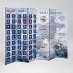 MORSE CODE Rumsavdelare 6 paneler
