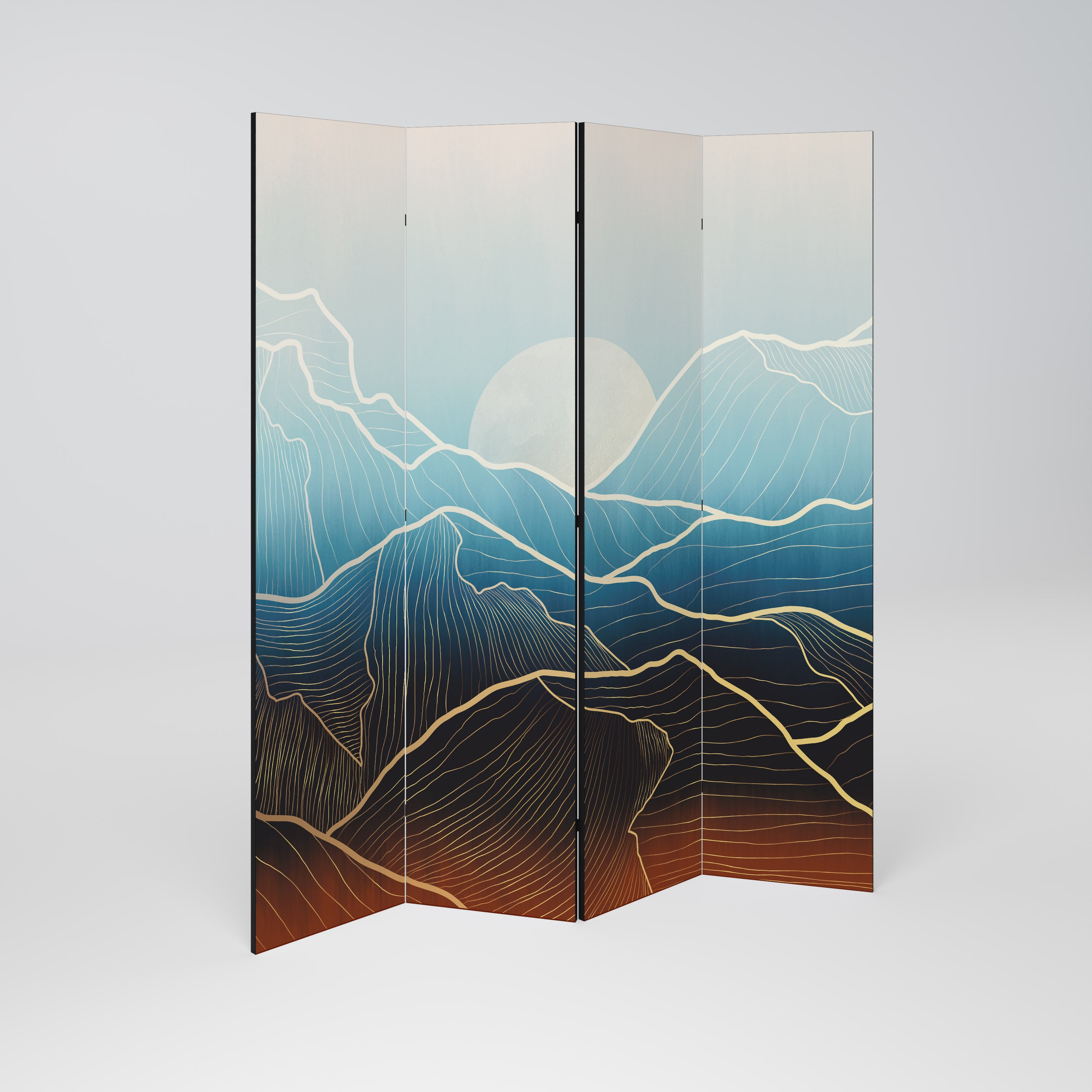 LUNAR SECRETS Rumsavdelare 4 paneler