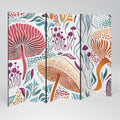FUNGUS FANTASY 6-Panel Room Divider