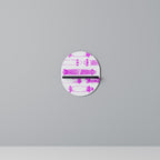 SKATEBOARD SKISS Oval konsthylla i svart finish