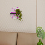 SKATEBOARD SKISS Oval konsthylla i svart finish