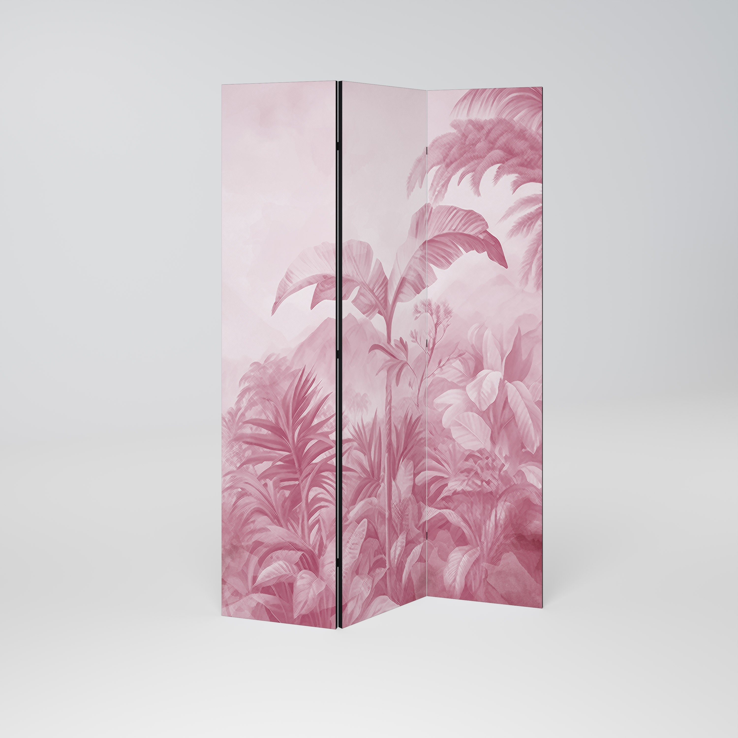 SWEET TROPICS Dekorativ rumsavdelare med 3 paneler