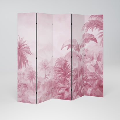 SWEET TROPICS Dekorativ rumsavdelare – 5 paneler