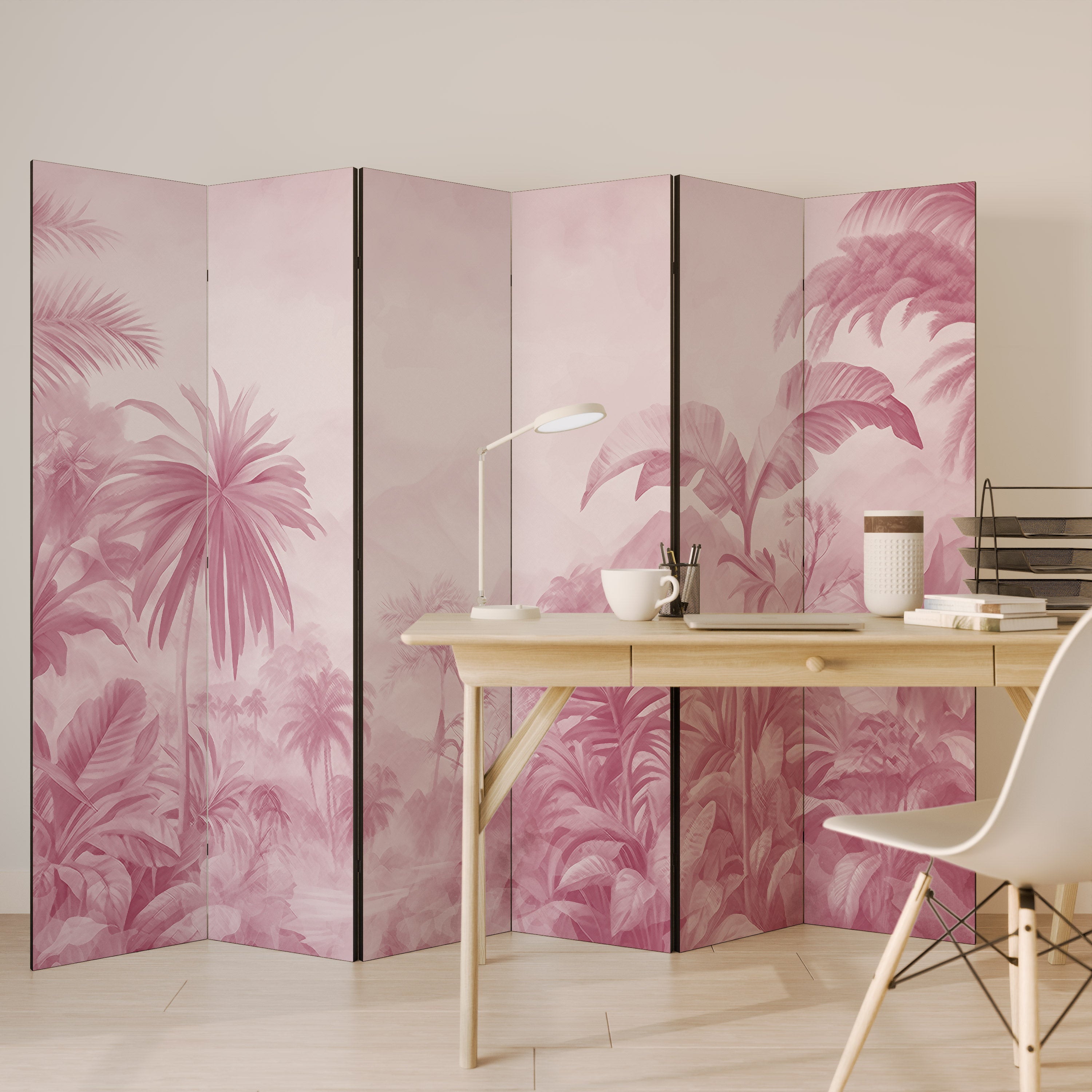 SWEET TROPICS 6-Panel Room Divider