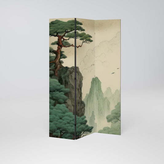 VERDURE ABYSS Decorative 3-Panel Room Divider