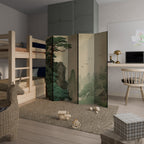 VERDURE ABYSS Dekorativ rumsavdelare – 5 paneler