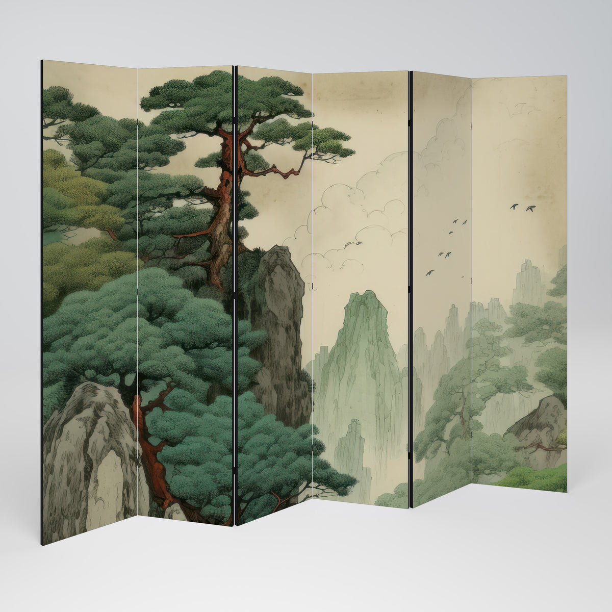 VERDURE ABYSS Rumsavdelare 6 paneler
