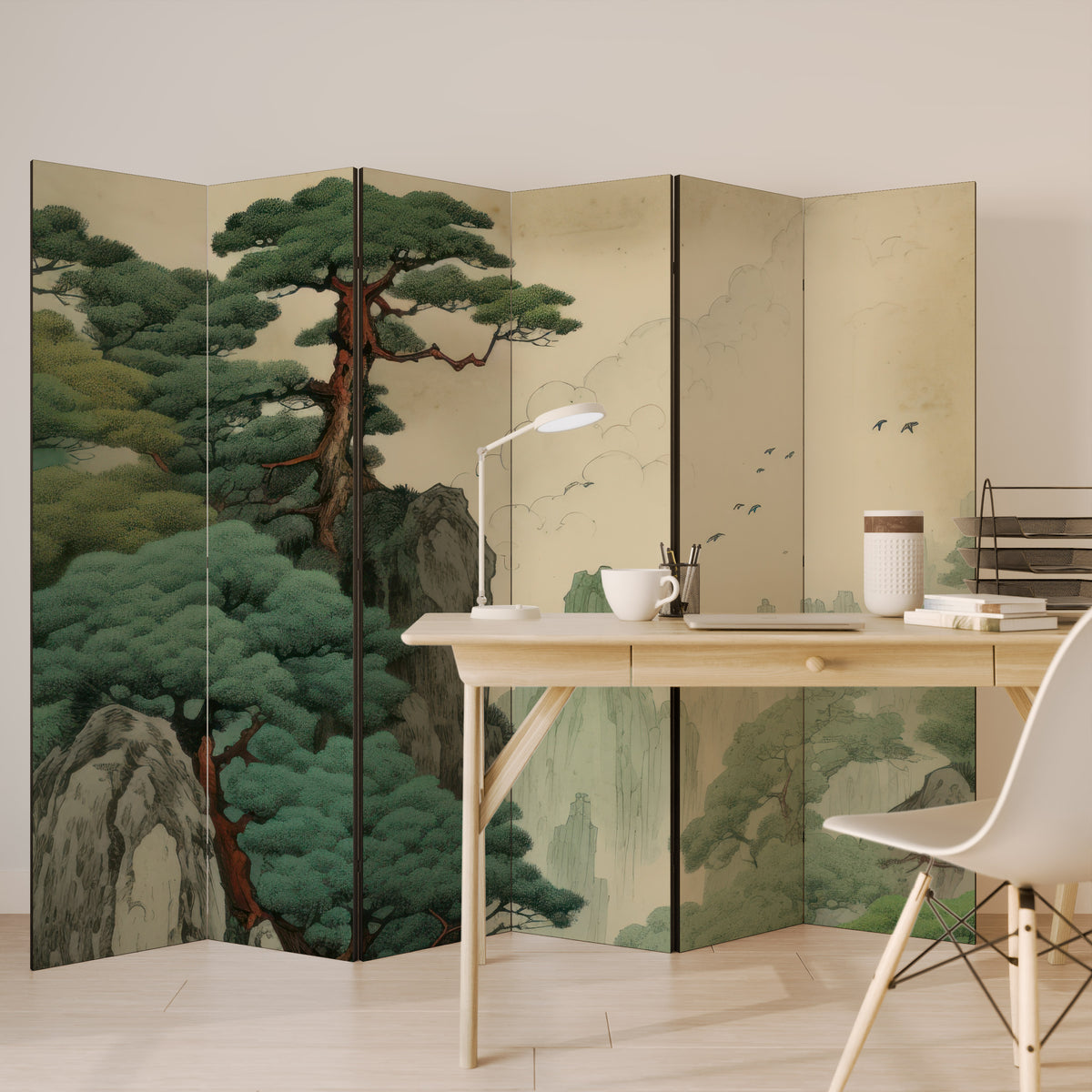 VERDURE ABYSS Rumsavdelare 6 paneler