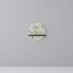 FÄNKEL BALDACHIN Rund konsthylla i svart finish