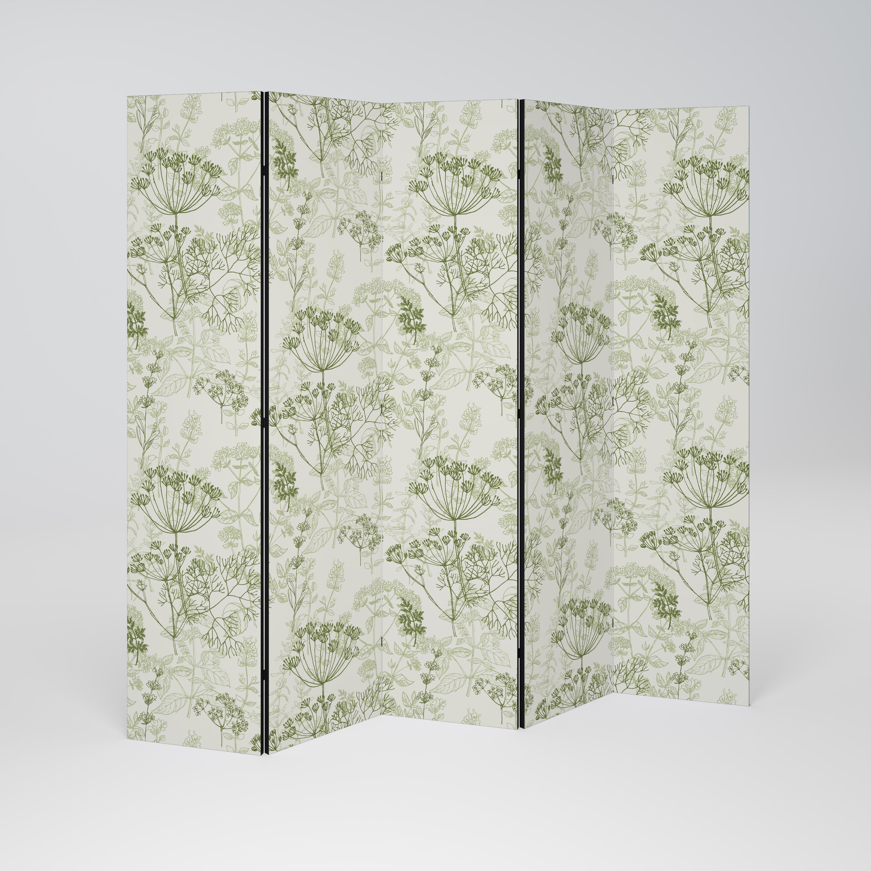 FENNEL BALDACHIN Dekorativ rumsavdelare – 5 paneler