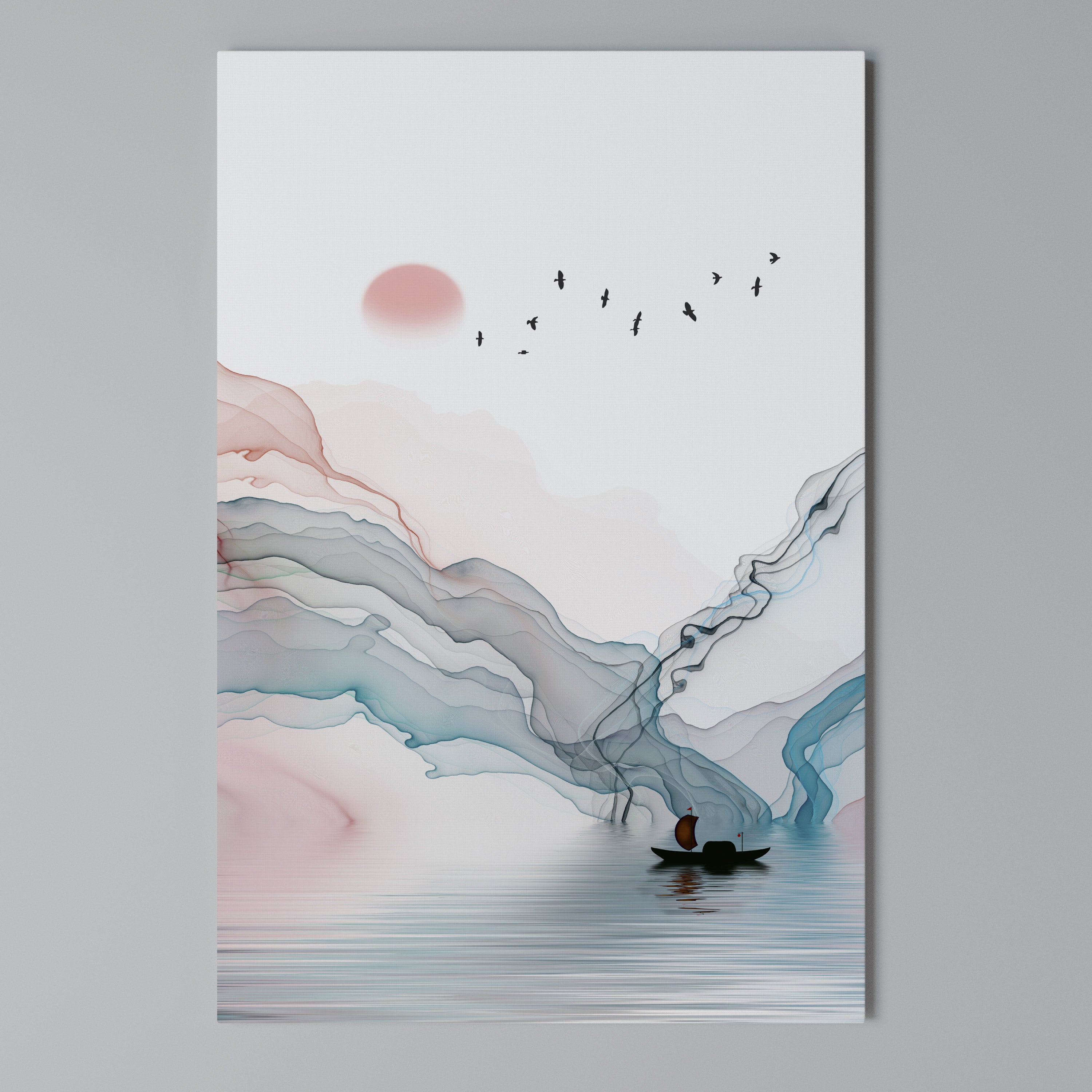 VELVET CROSSING Vertical Canvas Print