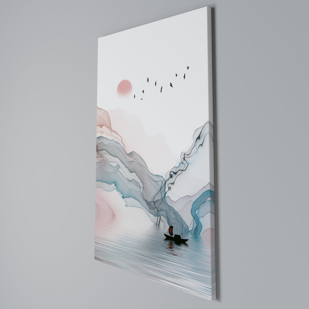 VELVET CROSSING Vertical Canvas Print
