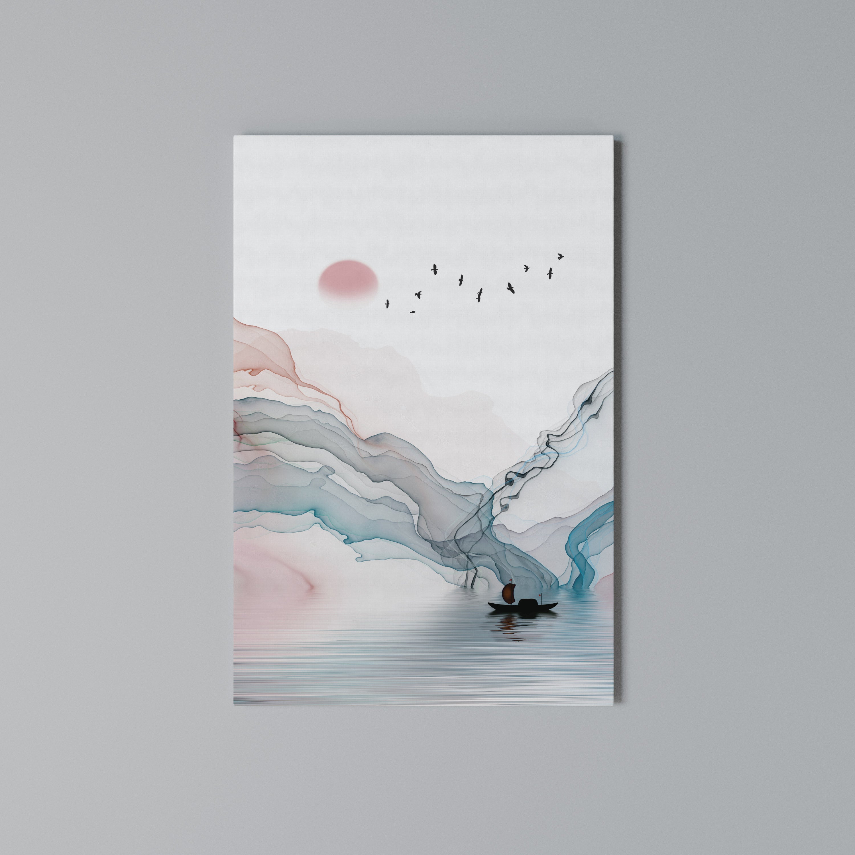 VELVET CROSSING Vertical Canvas Print