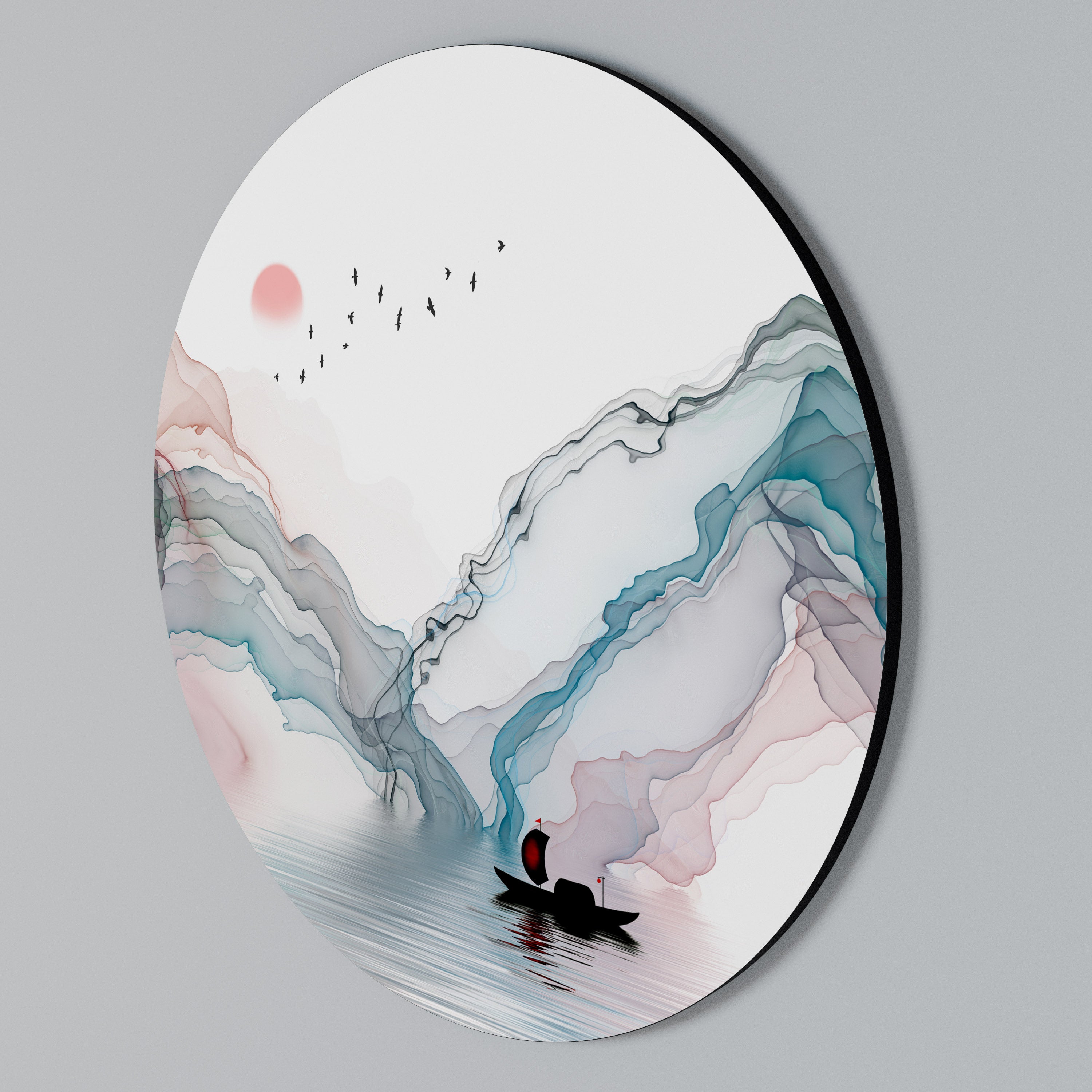 VELVET CROSSING Rund väggdekor