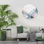 VELVET CROSSING Round Wall Art