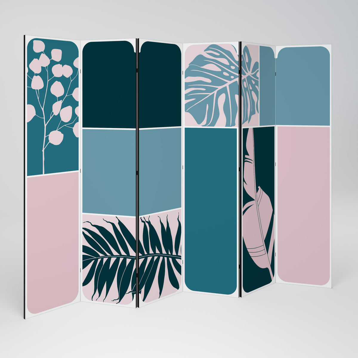 COMBINATION OF SHAPES Rumsavdelare 6 paneler