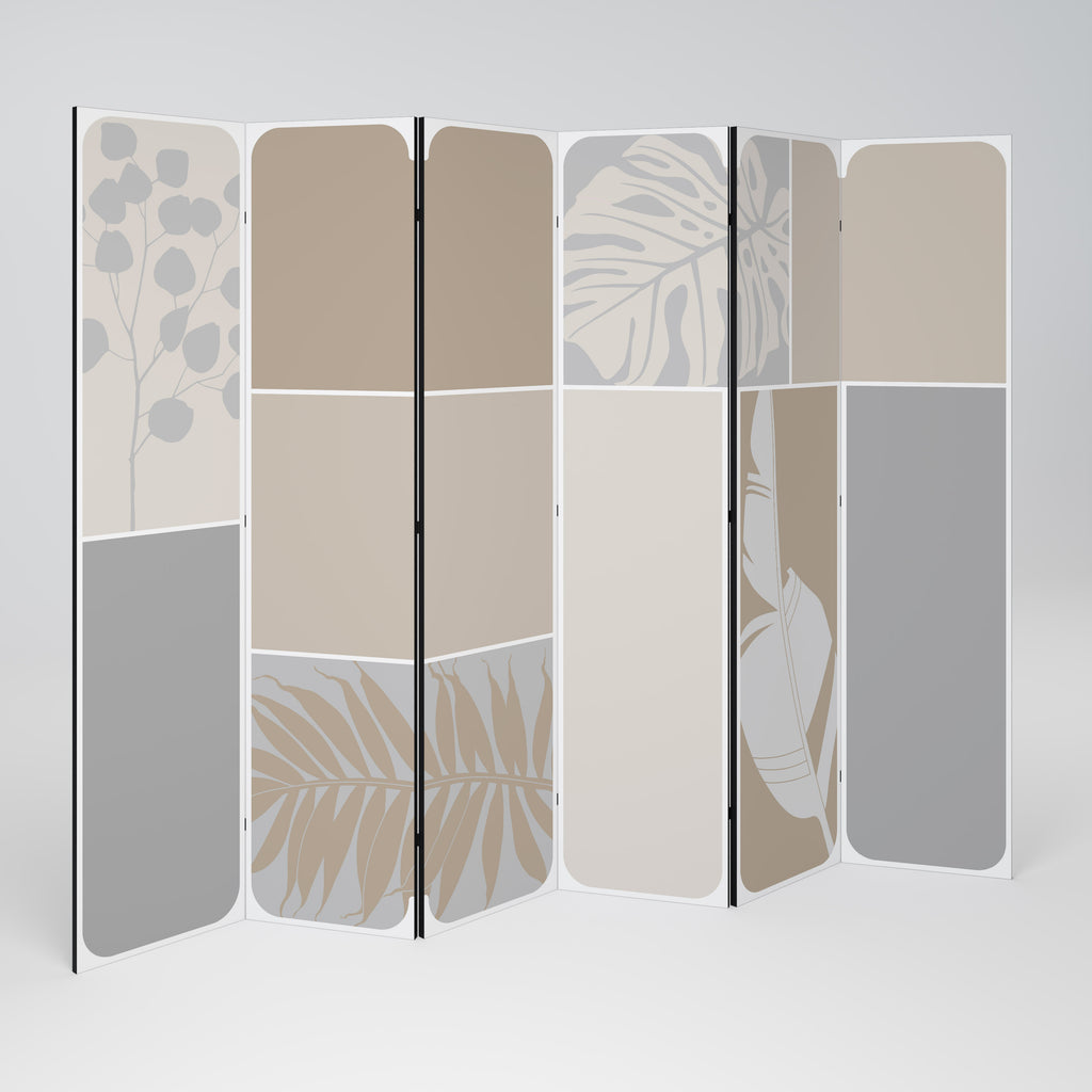 TROPICAL SHAPES Rumsavdelare 6 paneler