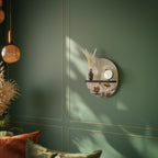 MACHINARIUM MACHINES Oval Art Shelf In Black Finish