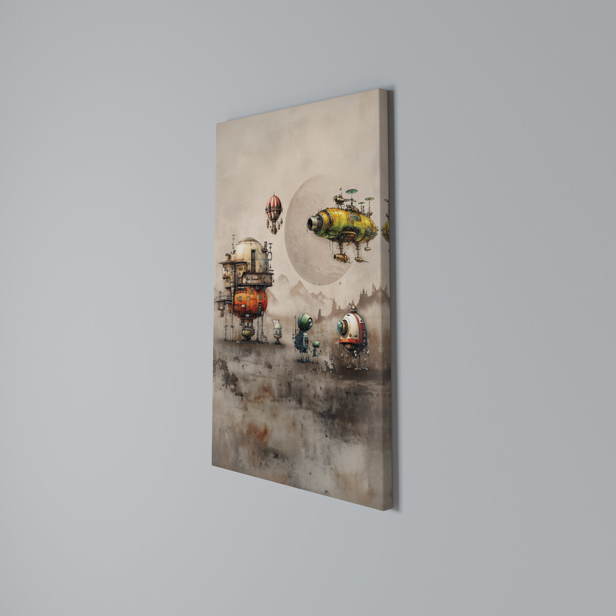 MACHINARIUM MACHINES Vertical Canvas Print