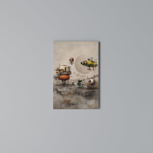 MACHINARIUM MACHINES Vertical Canvas Print