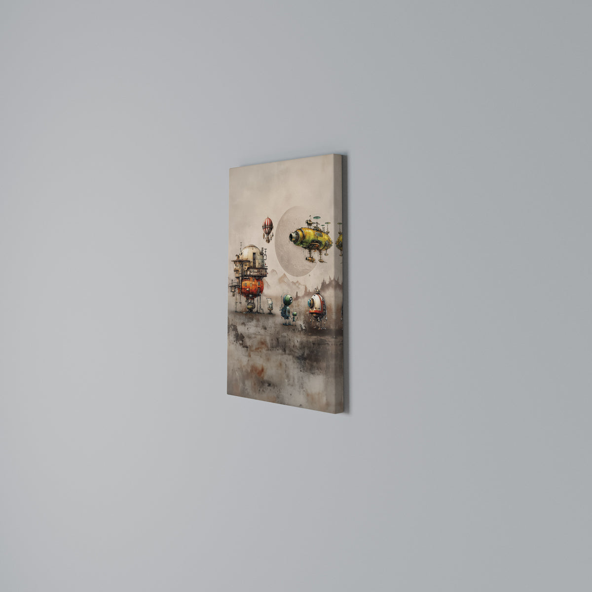 MACHINARIUM MACHINES Vertical Canvas Print