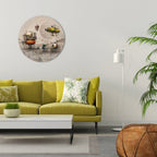 MACHINARIUM MACHINES Round Wall Art