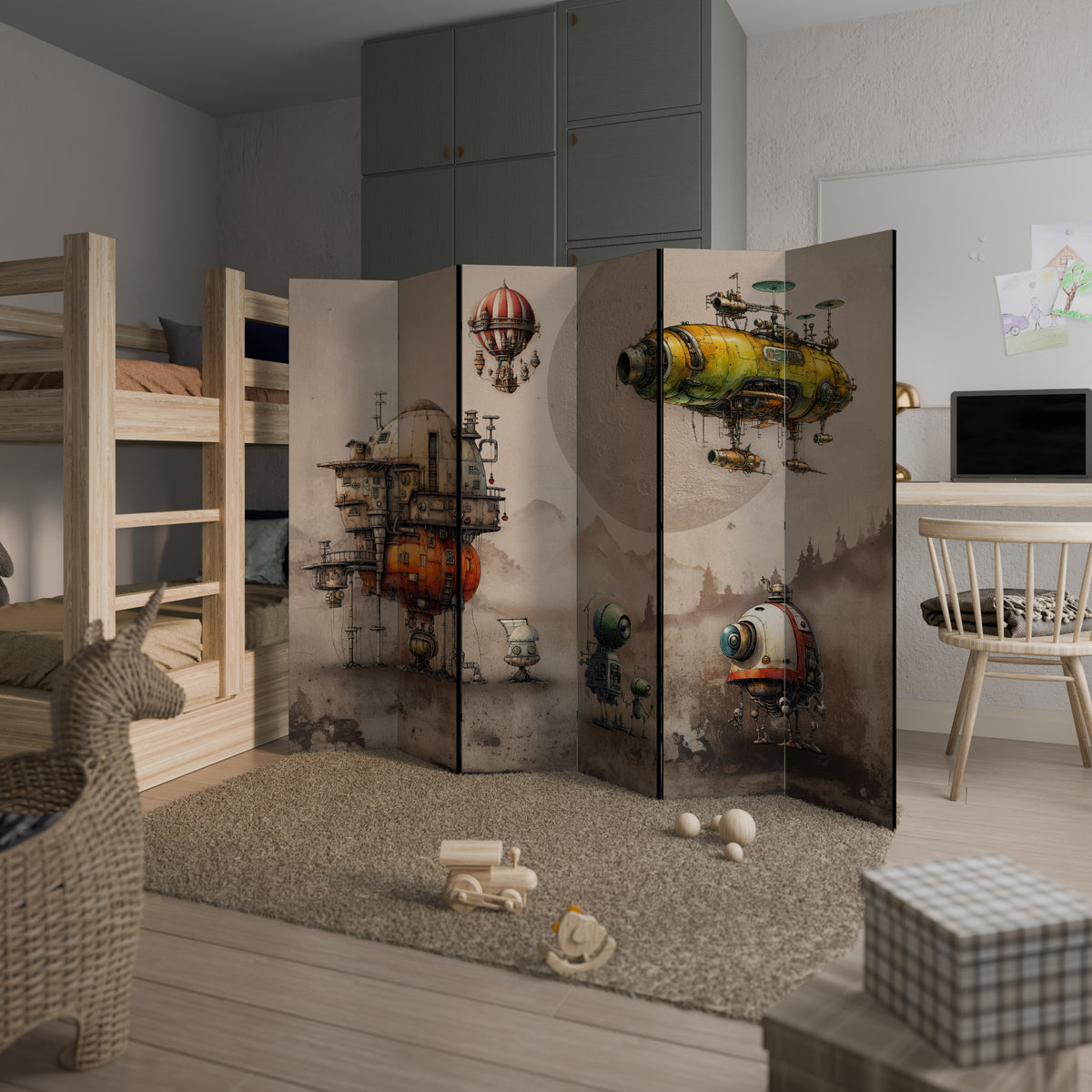 MACHINARIUM MACHINES Rumsavdelare 6 paneler